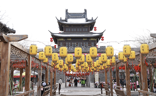 河北故城：龍吟運(yùn)舞慶元宵 大運(yùn)河街區(qū)活動引游人如織