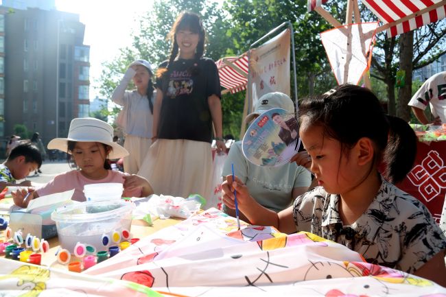 非遺展示區(qū)。唐山市路北區(qū)委宣傳部供圖