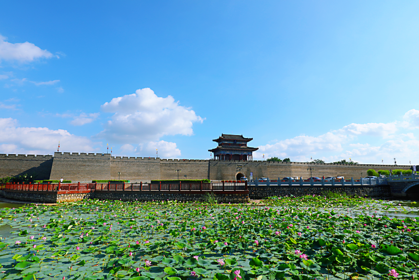 大名城墻外風(fēng)景。